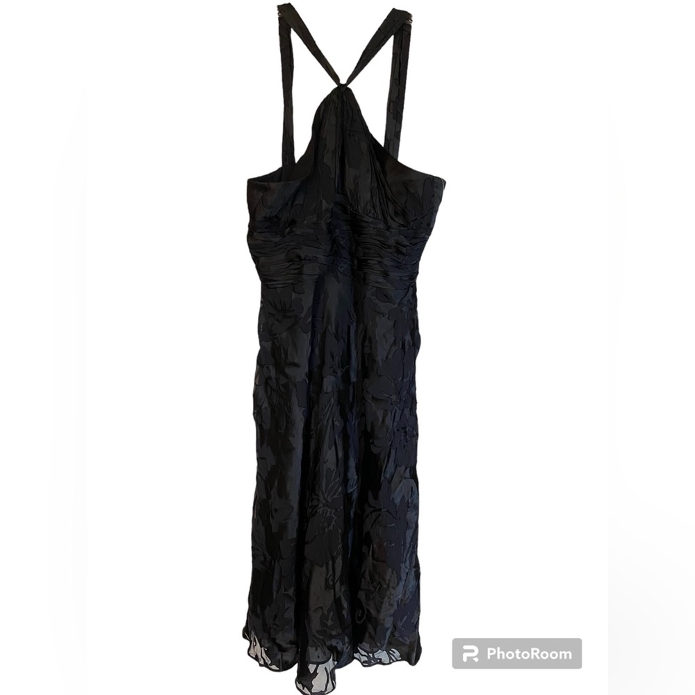 Anne Klein Women’s Femme Fatale Dress Black Size 12 NWOT